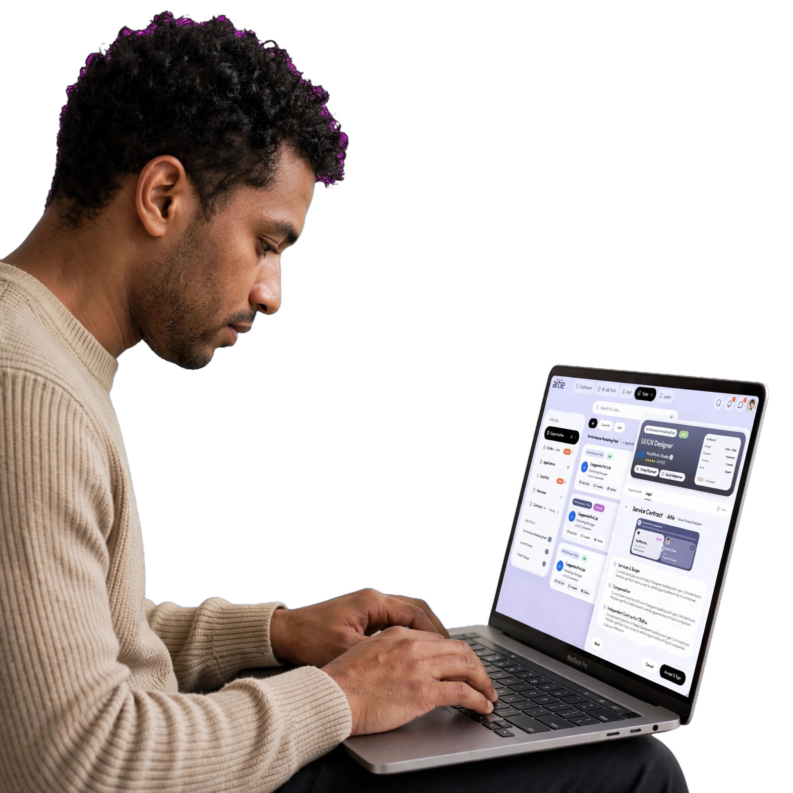 Aitie - built for the independent workforce