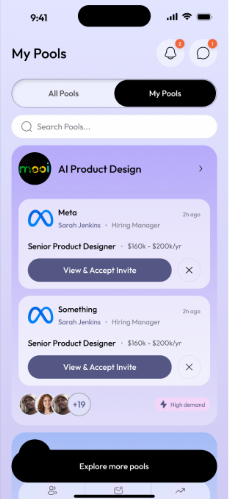 AITIE App - Invites